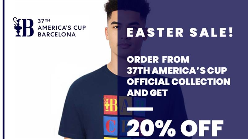 America's Cup - Official Collection - get 20% off in the Easter Special photo copyright AC37 Official Store taken at Royal New Zealand Yacht Squadron and featuring the  class