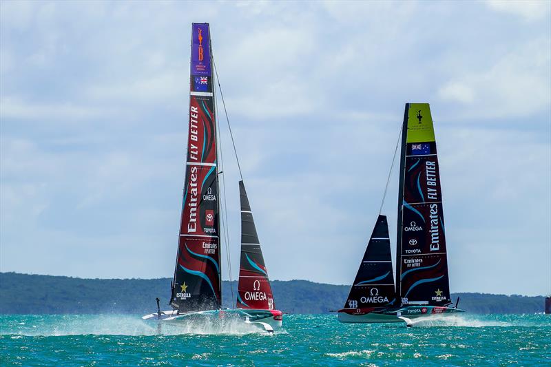 Emirates Team New Zealand - AC40 - Day 73 - March 28, 2024 - Auckland - photo © Sam Thom/America's Cup