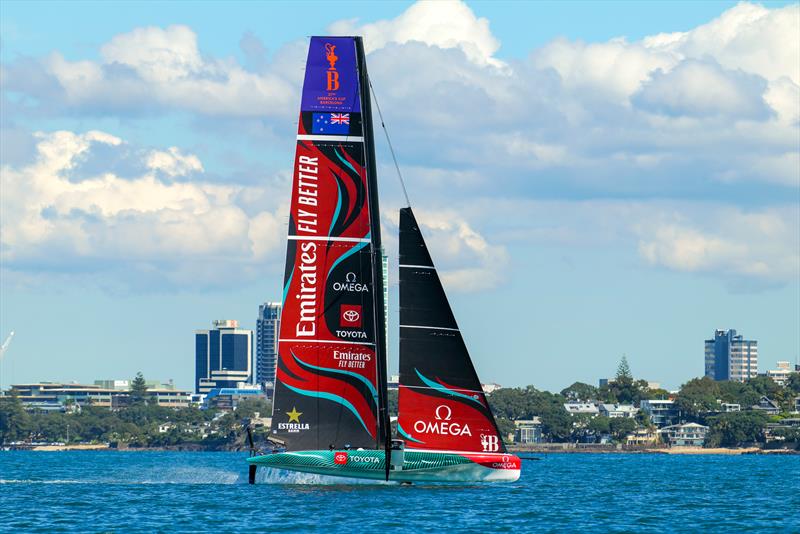 Emirates Team New Zealand - AC40 - Day 74 - April 3, 2024 - Auckland - photo © Sam Thom/America's Cup