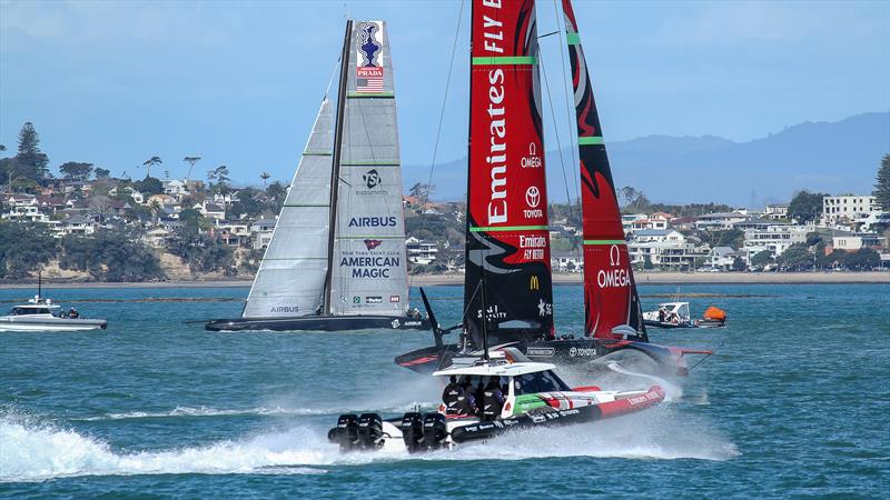 Emirates Team New Zealand - Waitemata Harbour - September 22, 2020 - 36th America's Cup photo copyright Richard Gladwell / Sail-World.com taken at Royal New Zealand Yacht Squadron and featuring the AC75 class
