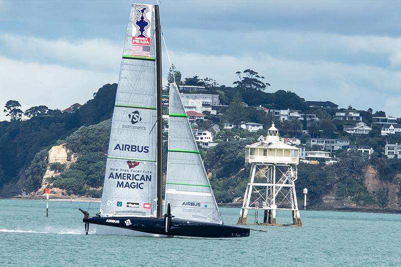 Patriot - American Magic - Waitemata Harbour - November 6, 2020 - 36th America's Cup photo copyright Richard Gladwell / Sail-World.com taken at  and featuring the AC75 class