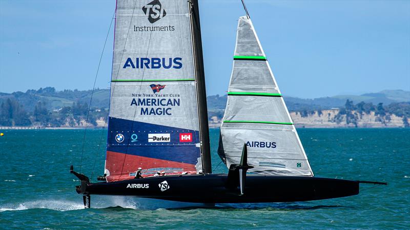 American Magic - Waitemata Harbour - November 17, 2020 - 36th America's Cup photo copyright Richard Gladwell / Sail-World.com taken at New York Yacht Club and featuring the AC75 class