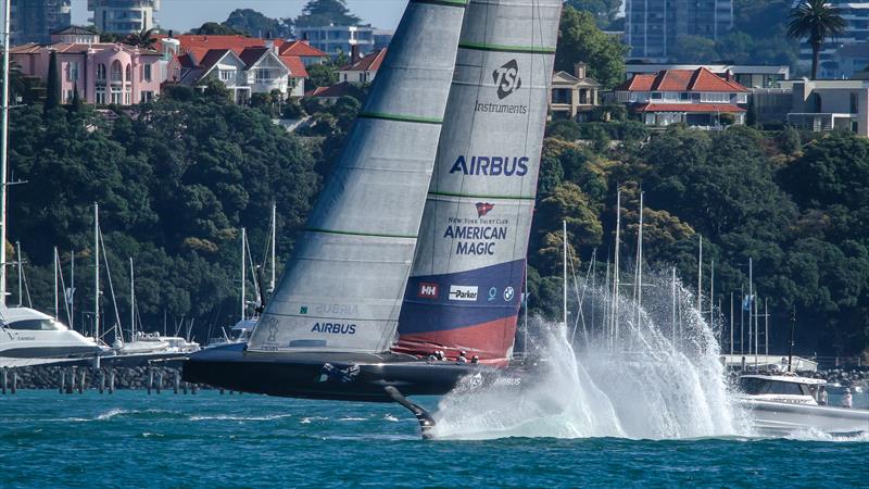 1. American Magic - Patriot - Waitemata Harbour - January 27, 2021 - 36th America's Cup photo copyright Richard Gladwell / Sail-World.com taken at New York Yacht Club and featuring the AC75 class
