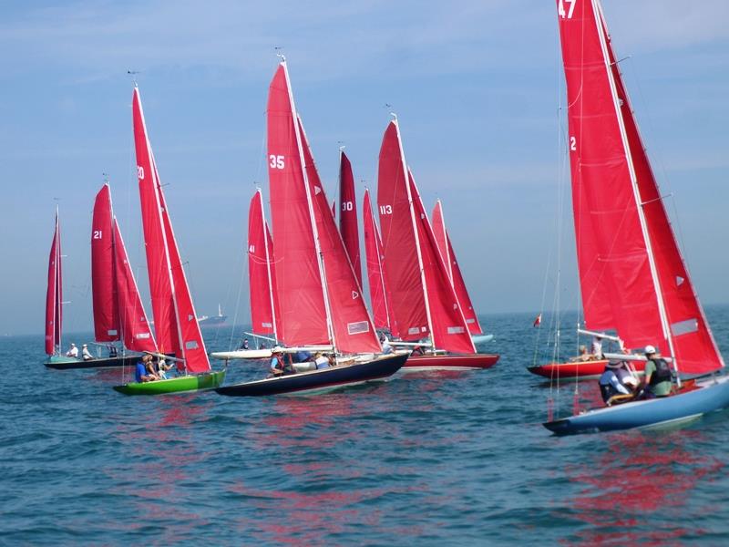 Brading Haven YC Regatta photo copyright Mike Samuelson taken at Brading Haven Yacht Club and featuring the Bembridge Redwing class