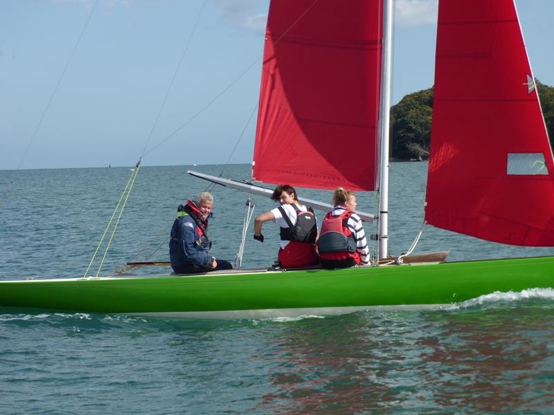 Bembridge late August / early September weekend keelboat racing photo copyright Mike Samuelson taken at Bembridge Sailing Club and featuring the Bembridge Redwing class