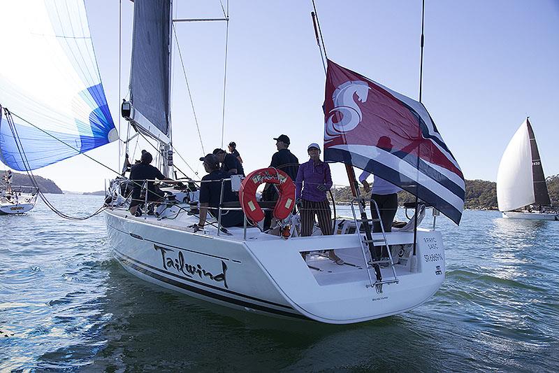 Tailwind collected the prize for the largest Beneteau Flag. Well done team! photo copyright John Curnow taken at Royal Prince Alfred Yacht Club and featuring the Beneteau class