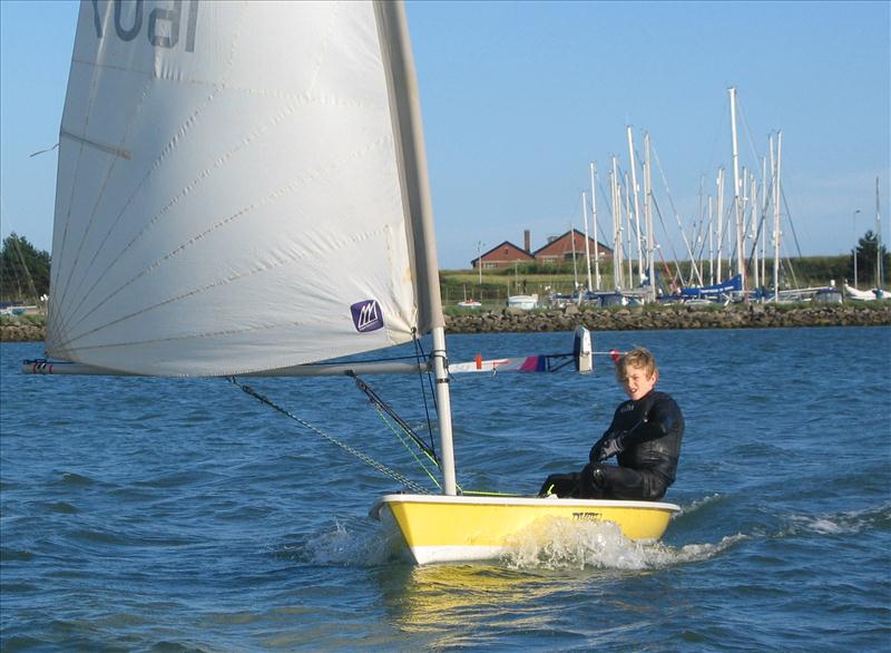 Youth training evening on Wednesday at Locks Sailing Club in Portsmouth photo copyright Dan Jarman taken at Locks Sailing Club and featuring the Byte class
