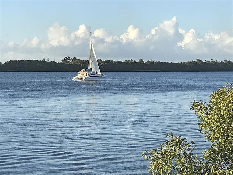 Ultra-relaxing cruise on the Clarence River photo copyright John Curnow taken at  and featuring the Catamaran class