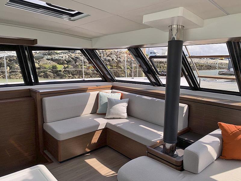 The Nautitech 46 now has a fully revised interior photo copyright Nautitech taken at  and featuring the Catamaran class