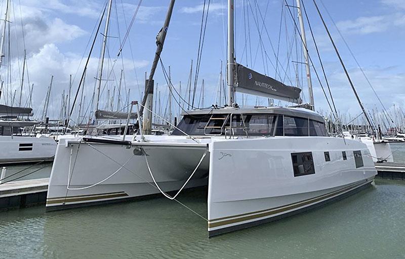 The refreshed Nautitech 46 Open with taller rig and new paint scheme - photo © Nautitech