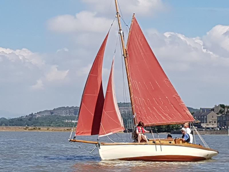 Severn off Arnside photo copyright Arnside Sailing Club taken at Arnside Sailing Club and featuring the Classic Yachts class