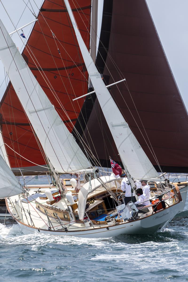 Windrose raced in Division One photo copyright Andrea Francolini taken at Cruising Yacht Club of Australia and featuring the Classic Yachts class