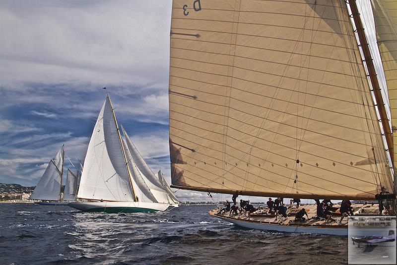 Régates Royales - Day 3 photo copyright Alexander Panzeri taken at Yacht Club de Cannes and featuring the Classic Yachts class