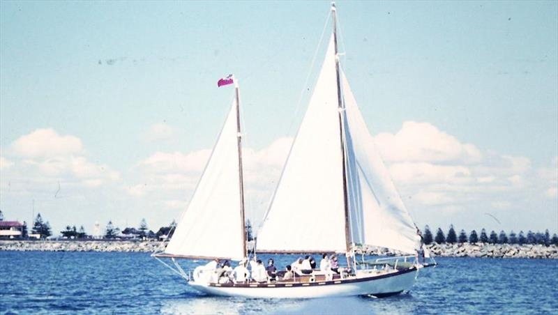 Wyruna photo copyright Southern Woodenboat Sailing taken at  and featuring the Classic Yachts class