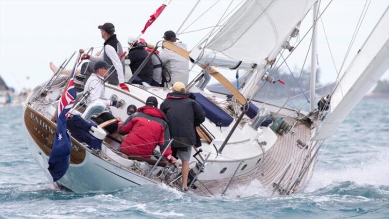 Fair Winds in the Fitzalan Passage - Hamilton Island Race Week photo copyright Andrea Francolini taken at Hamilton Island Yacht Club and featuring the Classic Yachts class