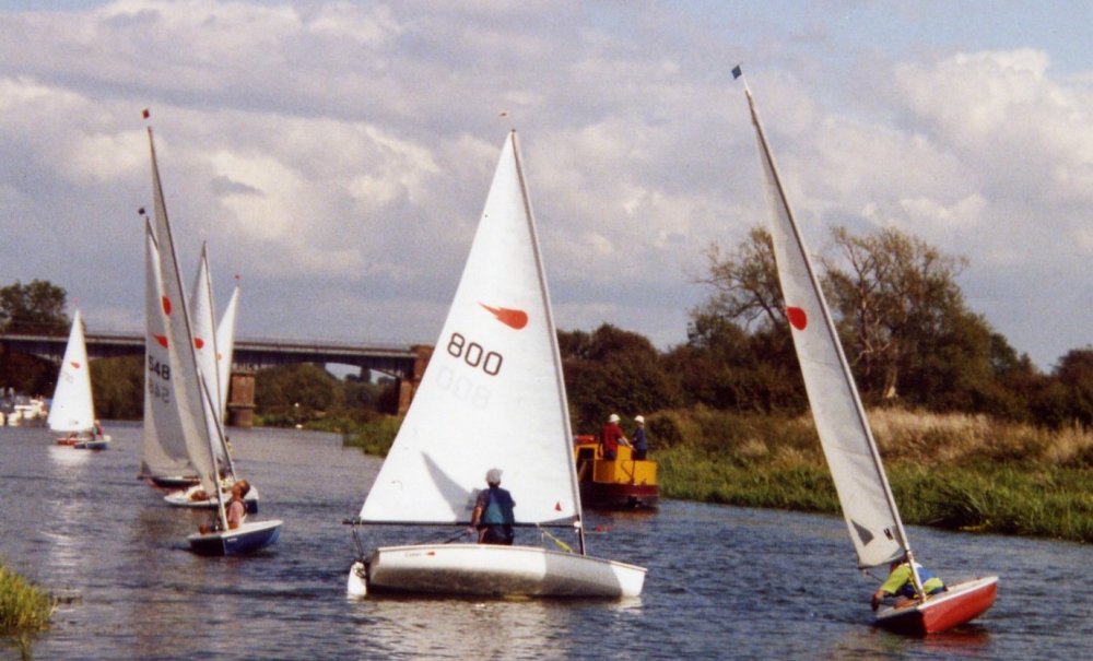 15 boats at the Arden Comet Open photo copyright Helen Williams taken at Arden Sailing Club and featuring the Comet class