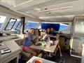 Sailing back to the mainland USA aboard the S/V A Ten © Salty Dawg Sailing Association