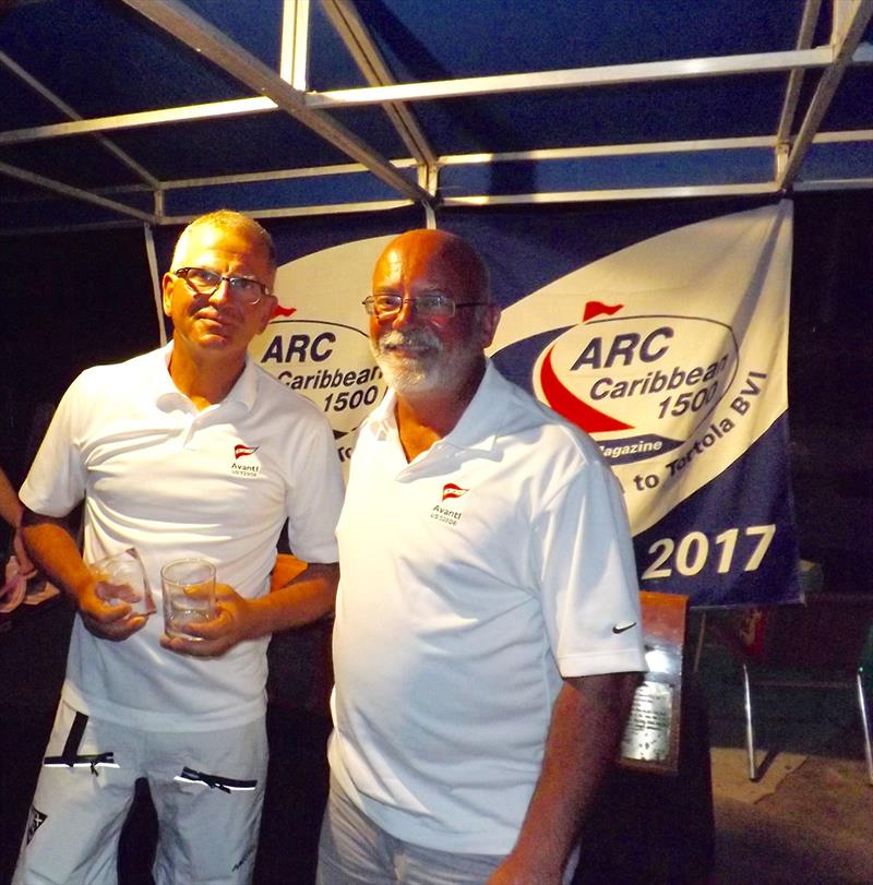 2017 Caribbean 1500 - NannyCay Prizegiving photo copyright World Cruising taken at  and featuring the Cruising Yacht class