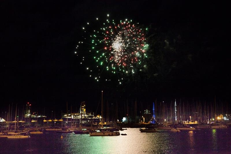 Farewell Fireworks for the ARC  Fleet photo copyright WCC / Clare Pengelly taken at  and featuring the Cruising Yacht class