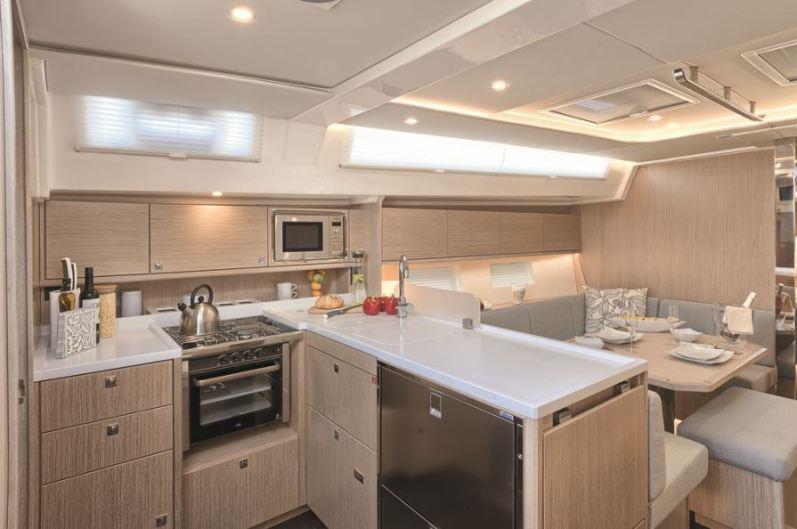 C45 interior photo copyright Bavaria Yachts taken at  and featuring the Cruising Yacht class