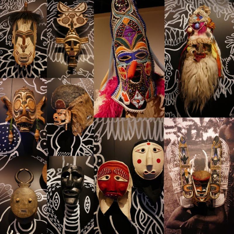 Mask Exhibition at Ethnographic Museum - photo © SV Taipan
