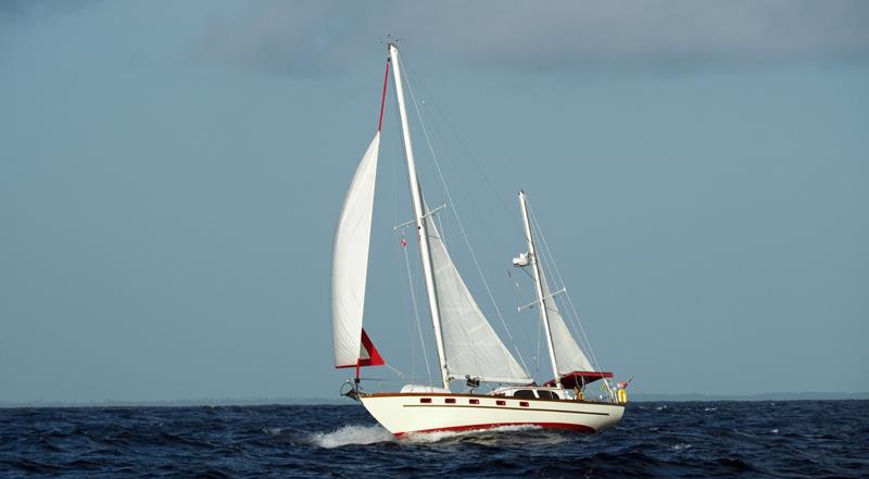 Rosinante enjoying the conditions photo copyright World Cruising taken at  and featuring the Cruising Yacht class
