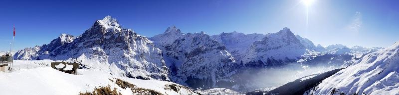 The Firste up the mountain from Grindelwald - photo © SV Taipan