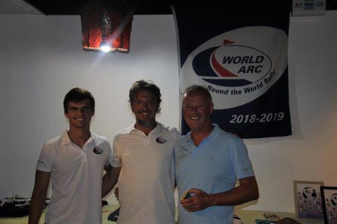 World ARC 2018 - Galapagos - Leg3 Prize Giving photo copyright World Cruising taken at  and featuring the Cruising Yacht class