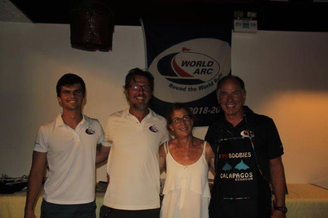 World ARC 2018 - Galapagos - Leg3 Prize Giving photo copyright World Cruising taken at  and featuring the Cruising Yacht class