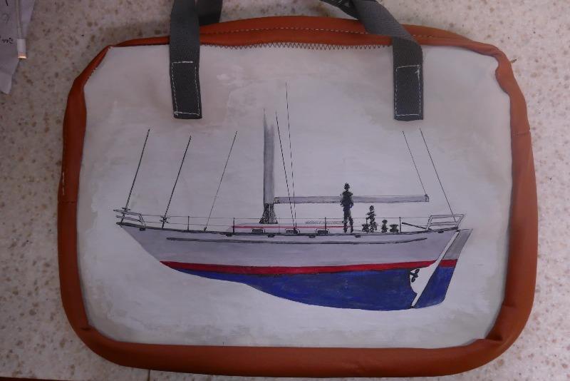 Document bag for Sentijn photo copyright SV Taipan taken at  and featuring the Cruising Yacht class