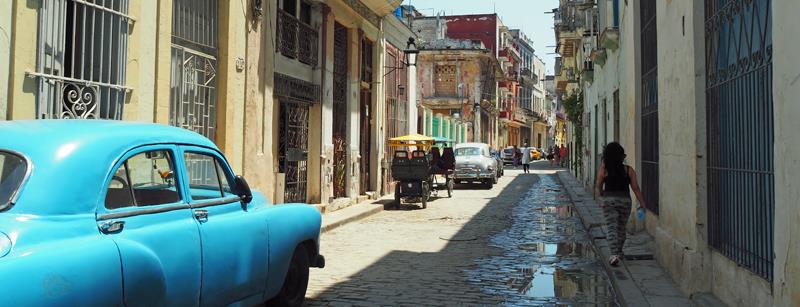 Havana old town photo copyright Neil Langford, SV Crystal Blues taken at  and featuring the Cruising Yacht class