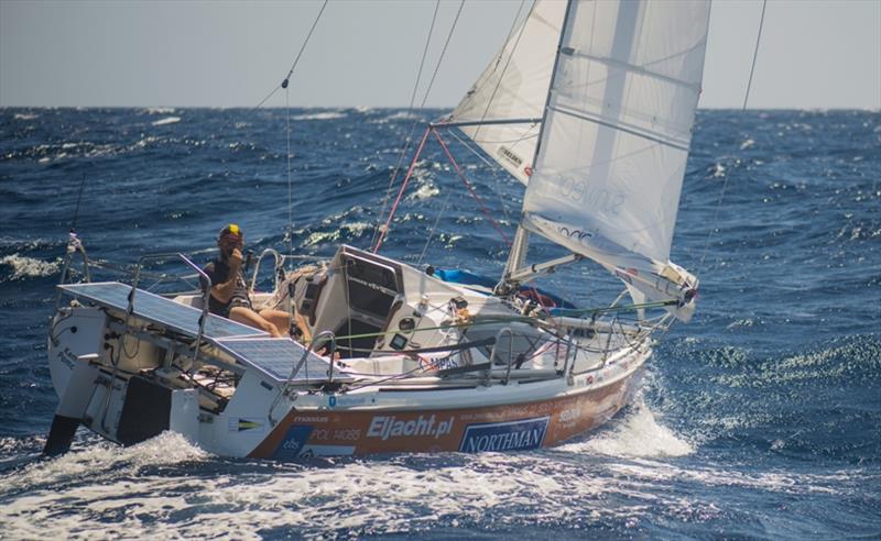 The finish of the journey around the world photo copyright Chris Rock taken at  and featuring the Cruising Yacht class