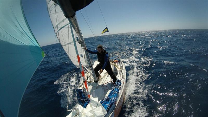 The finish of the journey around the world photo copyright zewoceanu.pl taken at  and featuring the Cruising Yacht class