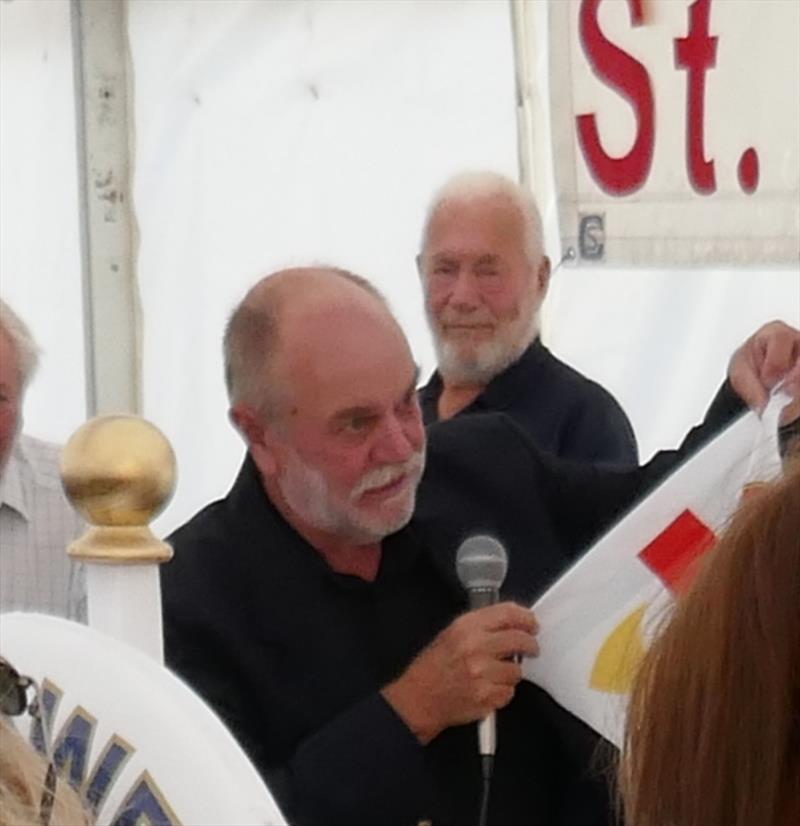 Don McIntyre and Sir Robin Knox-Johnston photo copyright SV Taipan taken at  and featuring the Cruising Yacht class