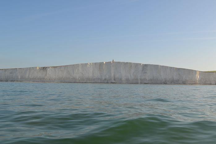 More white cliffs, very beautiful - 2018 adventure - United Kingdom to the Channel Islands photo copyright SV Red Roo taken at  and featuring the Cruising Yacht class