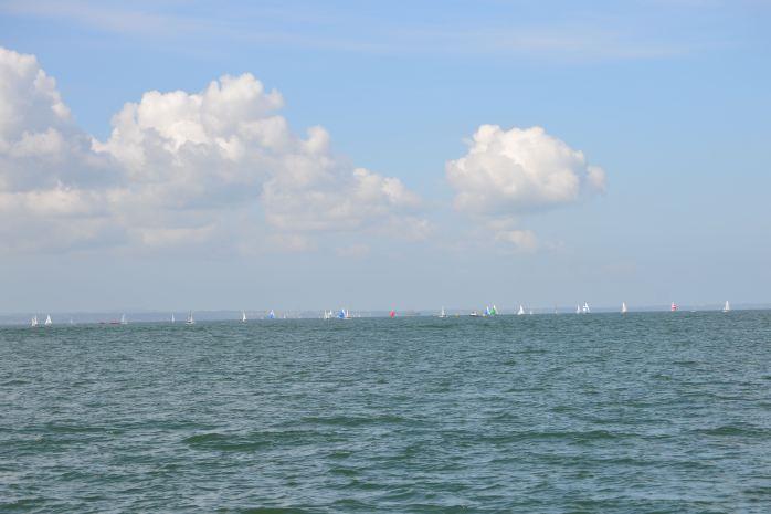 Sailing the Solent with all the other boats - 2018 adventure - United Kingdom to the Channel Islands photo copyright SV Red Roo taken at  and featuring the Cruising Yacht class