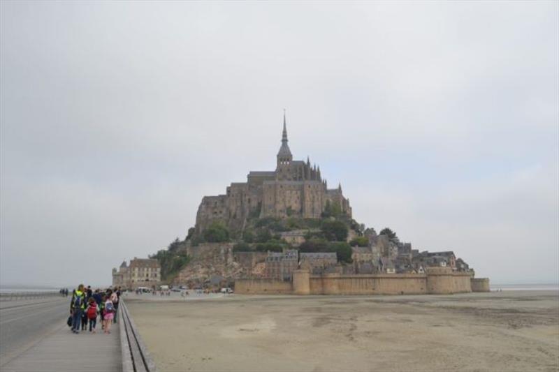 Mont Saint Michel (low tide) photo copyright Red Roo taken at  and featuring the Cruising Yacht class