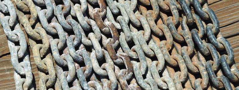 Anchor Chain photo copyright SV Crystal Blues taken at  and featuring the Cruising Yacht class