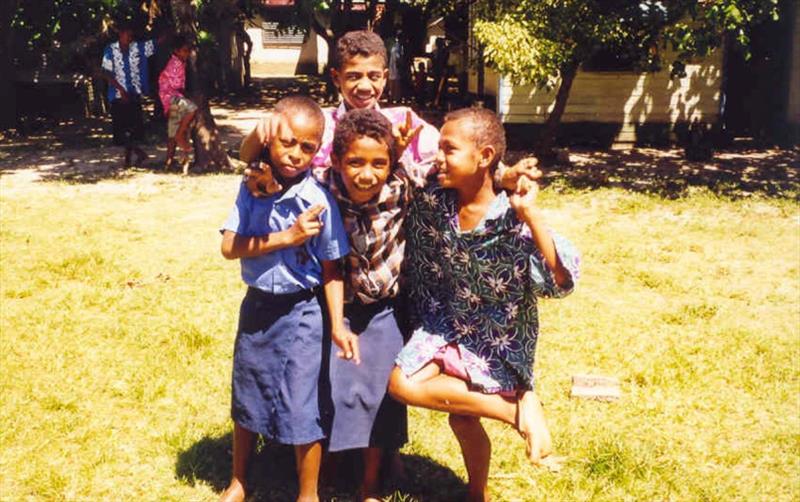 Tongan children photo copyright Hugh and Heather Bacon taken at  and featuring the Cruising Yacht class
