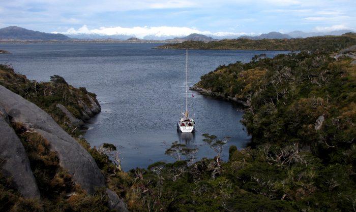 Number Four: Puerto Profundo - Top spots in Patagonia photo copyright Laurence Roberts and Mary Anne Unrau taken at  and featuring the Cruising Yacht class