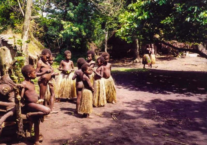 Tanna village scene photo copyright Hugh & Heather Bacon taken at  and featuring the Cruising Yacht class