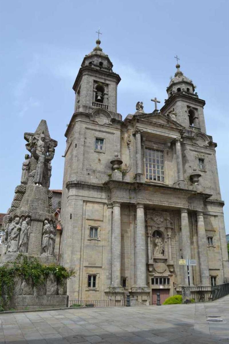 Santiago de Compostela Buildings photo copyright SV Red Roo taken at  and featuring the Cruising Yacht class