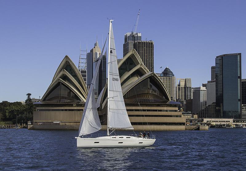 The totally enjoyable Italia Yachts 12.98 on Sydney Harbour photo copyright John Curnow taken at Royal Prince Alfred Yacht Club and featuring the Cruising Yacht class