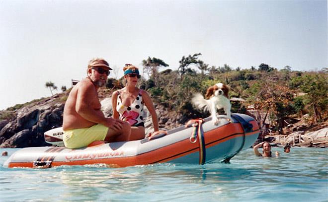 Skip, Denise and Brandy photo copyright Bluewater Cruising Association taken at  and featuring the Cruising Yacht class