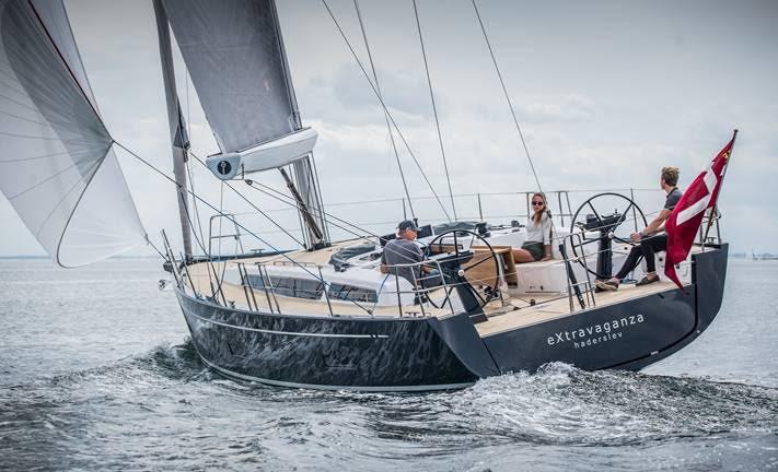 Launch of the X46 photo copyright Tine Palmer Franch taken at  and featuring the Cruising Yacht class