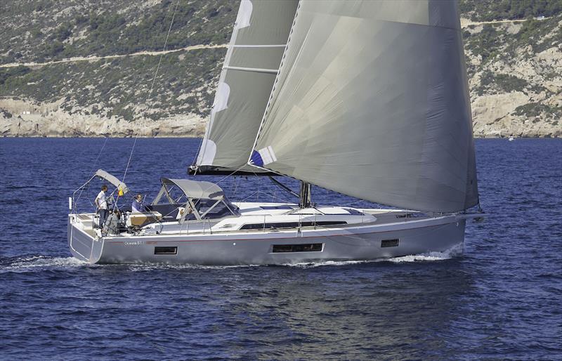 The really brilliant Beneteau Oceanis 51.1 off Port Ginesta, Barcelona photo copyright John Curnow taken at Barcelona International Sailing Center and featuring the Cruising Yacht class