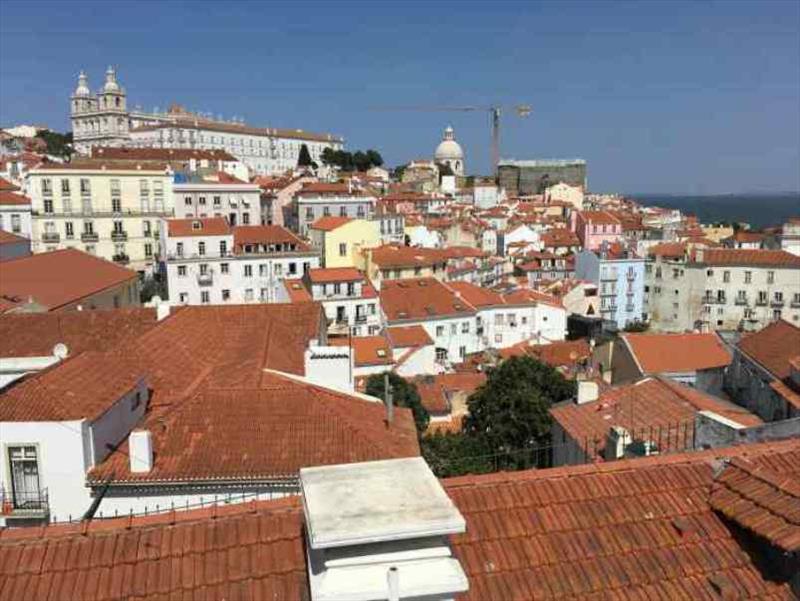 Lisbon Rooftops photo copyright SV Red Roo taken at  and featuring the Cruising Yacht class