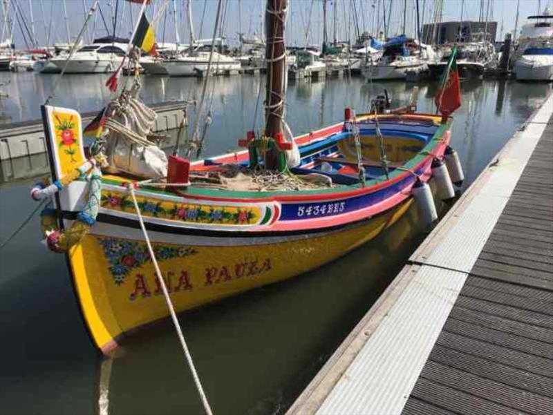 Traditional Fishing Boat – Lisbon photo copyright SV Red Roo taken at  and featuring the Cruising Yacht class