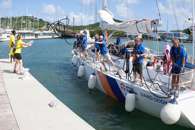 Challenger - 2018 ARC Classic arival at Rodney Bay photo copyright World Cruising taken at  and featuring the Cruising Yacht class