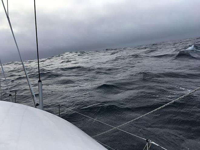 S/V Nereida sails around the world - Day 72 - Jeanne Socrates underway again photo copyright Jeanne Socrates taken at  and featuring the Cruising Yacht class